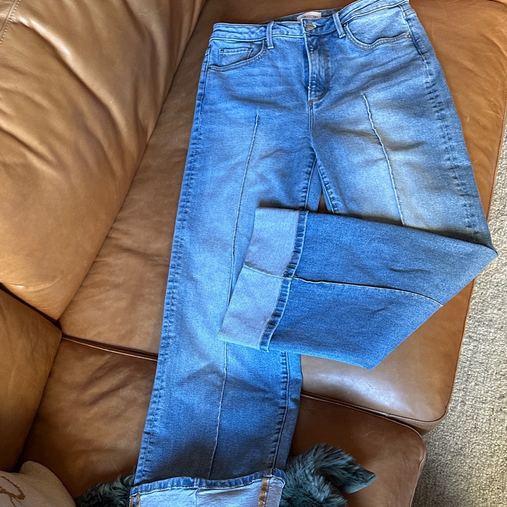 DRIFTWOOD Light Blue Straight Leg Jeans